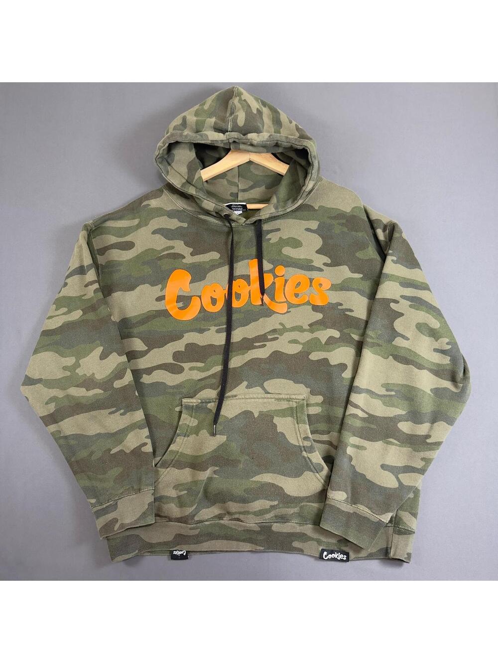 Cookies Independent Trading Company Hoodie Olive Green Large